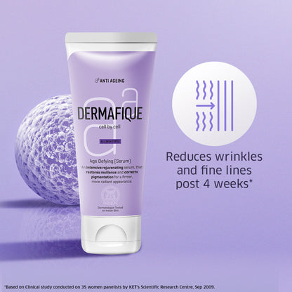 Dermafique Age Defying Anti-Ageing Face Serum - PhytoCellTec & Rare Stem Cells