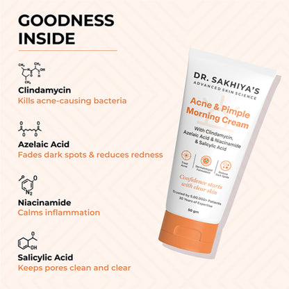 Dr. Sakhiya Acne & Pimple Morning Cream