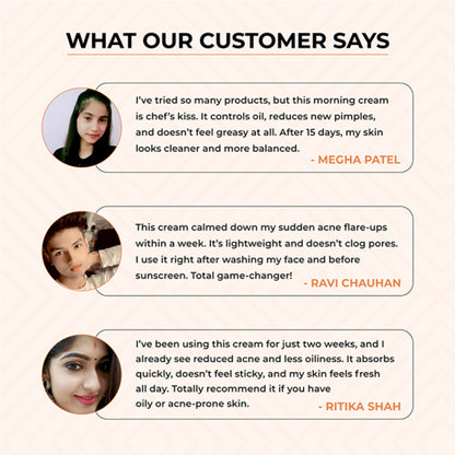 Dr. Sakhiya Acne & Pimple Morning Cream
