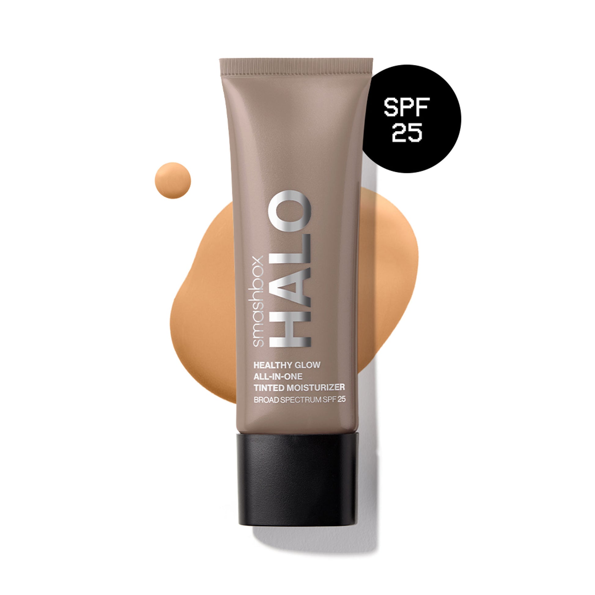 Smashbox Halo Healthy Glow All-In-One Tinted Moisturizer Foundation With SPF 25 (Skin Tint) - Medium