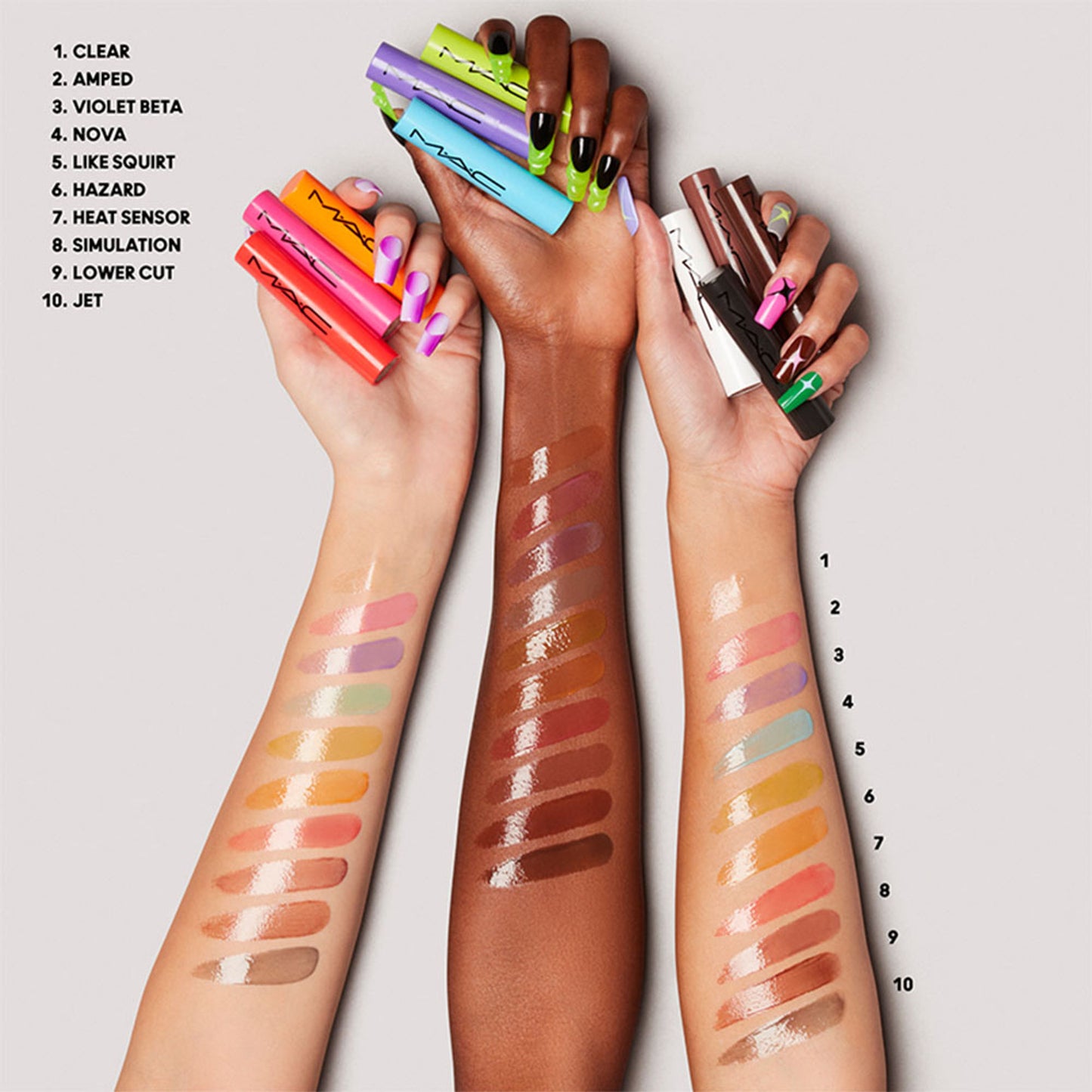 M.A.C Squirt Plumping Lip Gloss Stick - Hazard