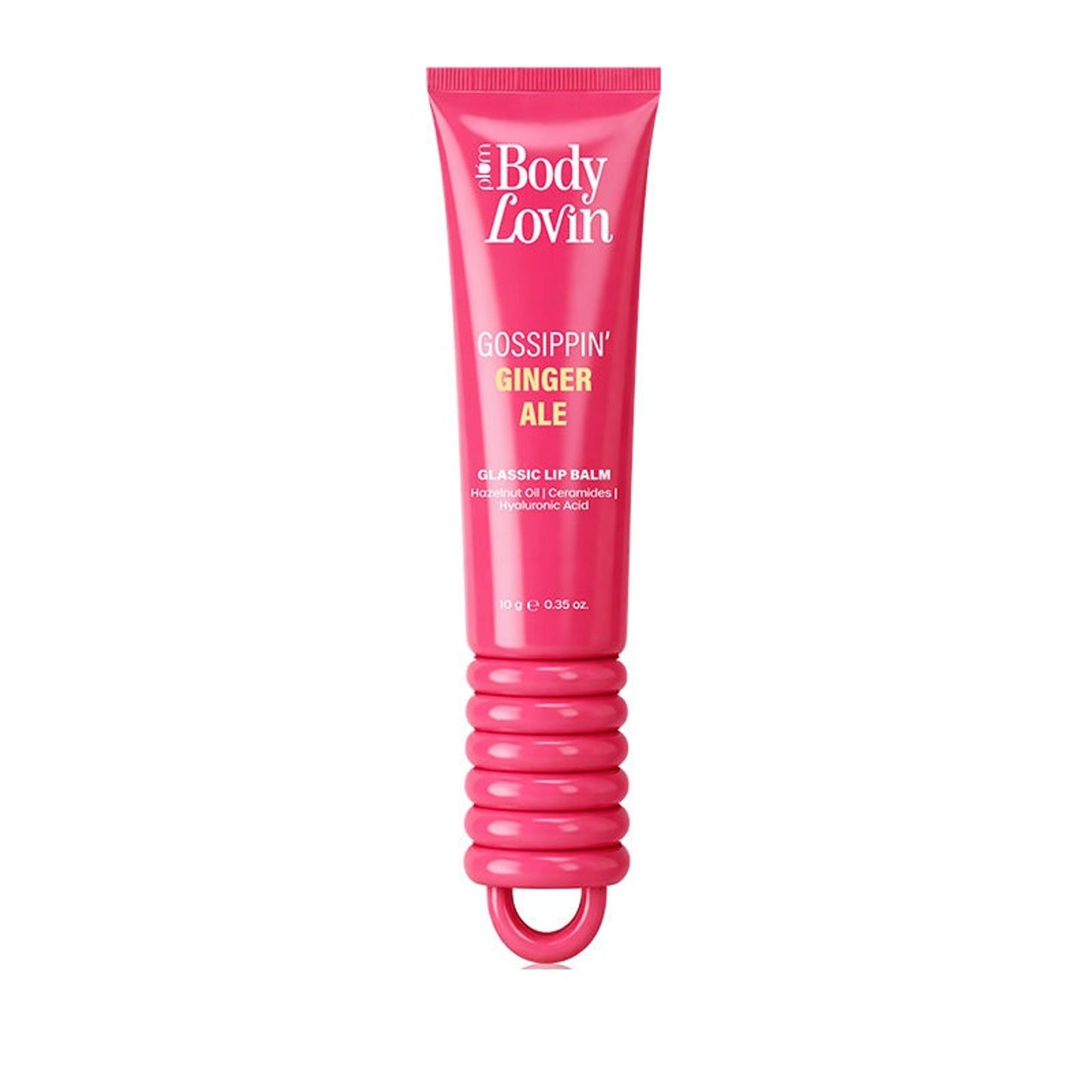 Plum BodyLovin' Gossippin’ Ginger Ale Glassic Lip Balm - Shimmery Pink