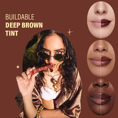 Plum BodyLovin' Kaapi Tiramisu Glassic Lip Balm - Deep Brown