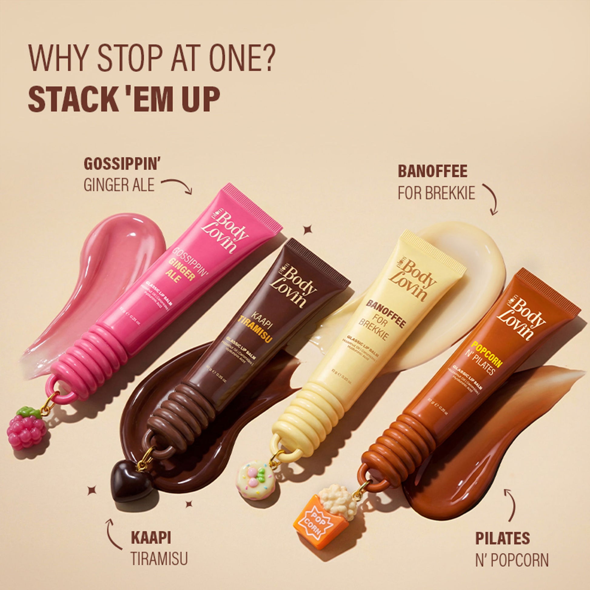 Plum BodyLovin' Kaapi Tiramisu Glassic Lip Balm - Deep Brown