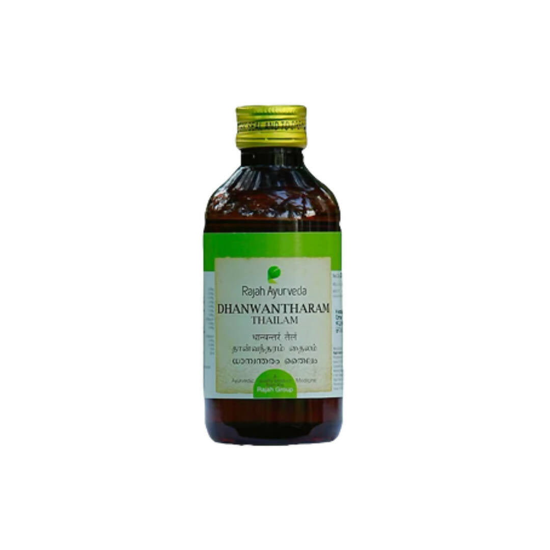 Rajah Ayurveda Dhanwantharam Thailam - Indyancart