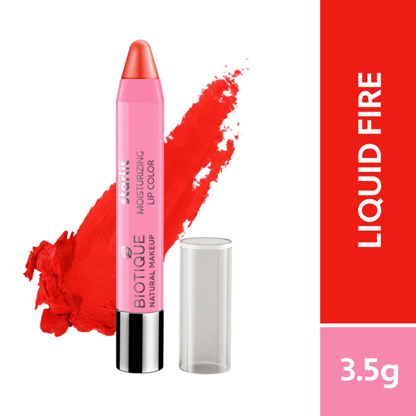 Biotique Starlit Moisturising Lipcolor - Liquid Fire