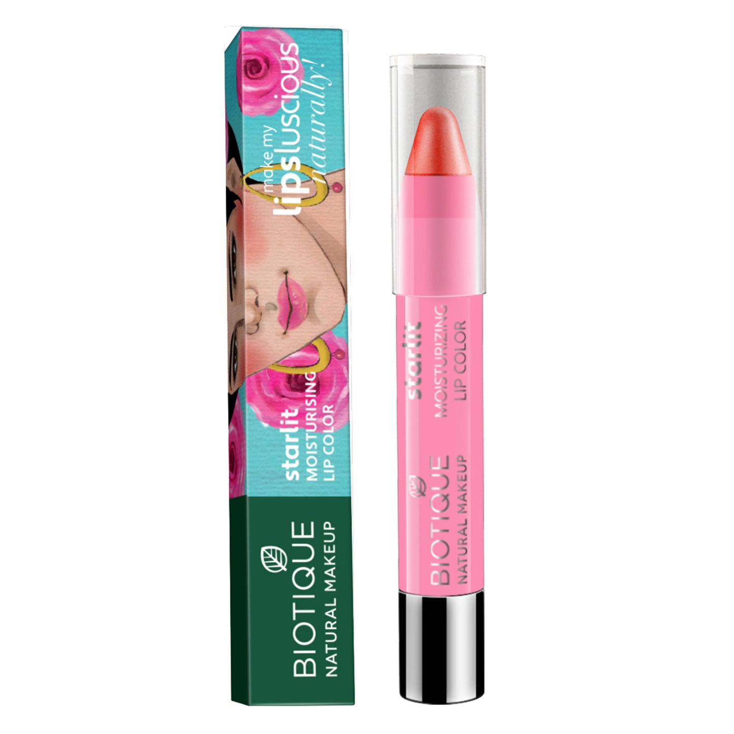 Biotique Starlit Moisturising Lipcolor - Liquid Fire