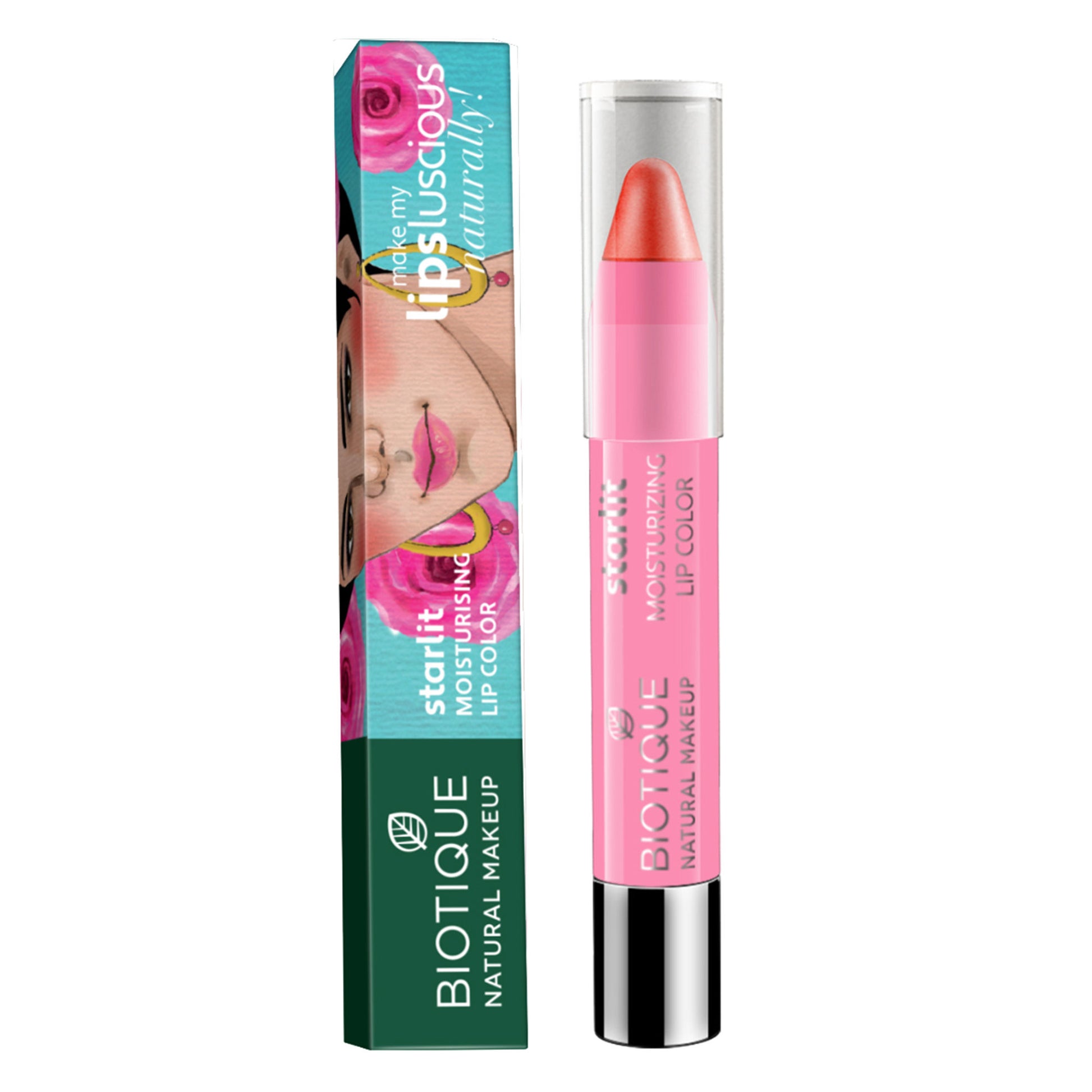 Biotique Starlit Moisturising Lipcolor - Liquid Fire