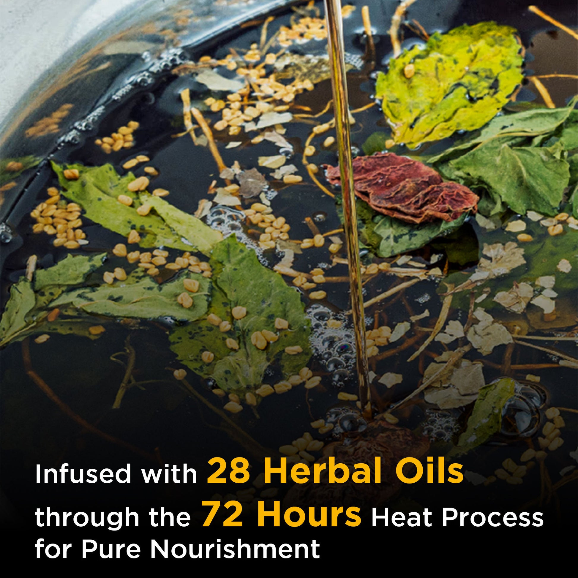 Orgatre Hair Oil With 28 Herbal Oils – Promotes Hair Growth, Reduces Hair Fall & Dandruff