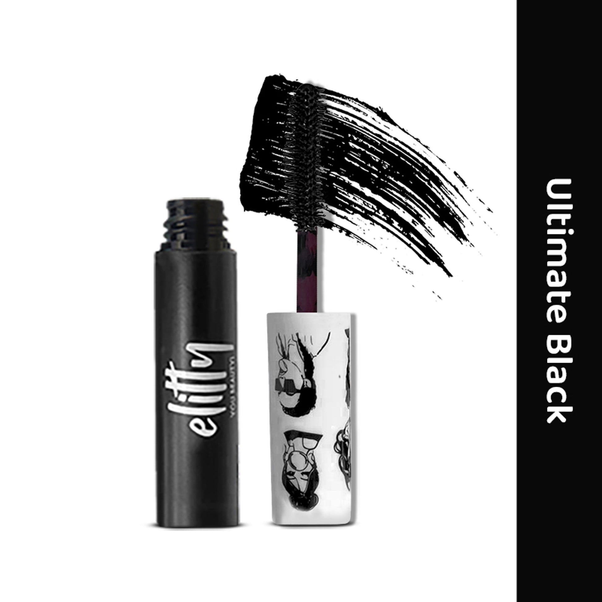 Elitty Eye Gotta Feeling Pop Lush Lashes Mascara - Ultimate Black