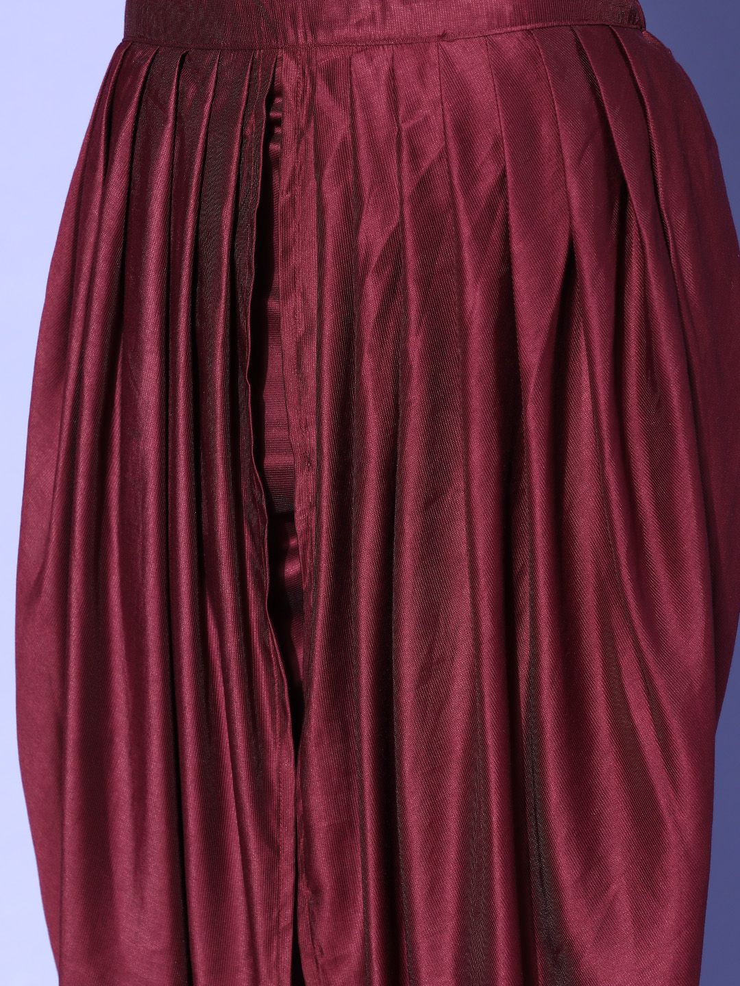 Dhiyona IE Ethnic Motifs Liva Draped Luxe Kurta Set