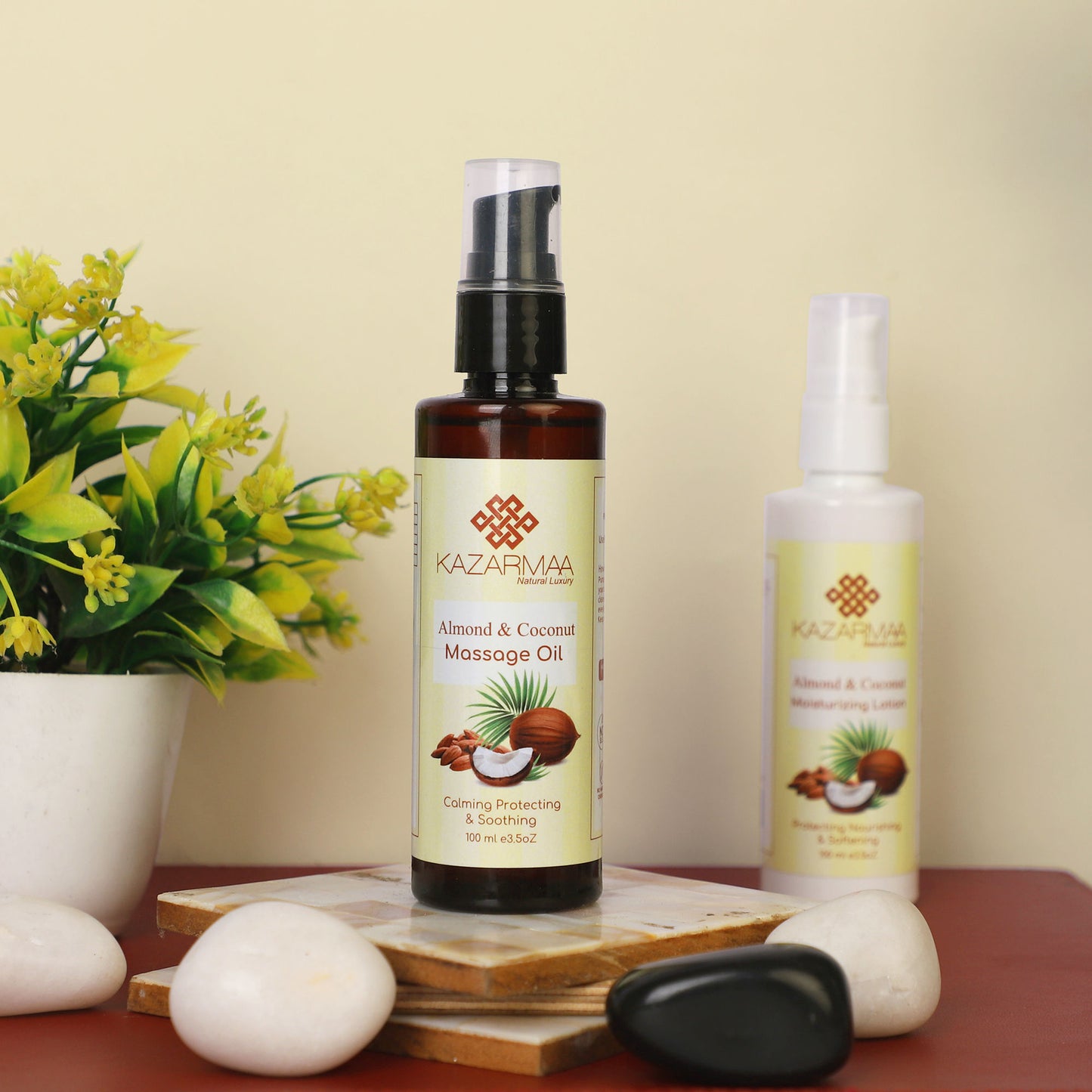 Kazarmaa Almond & Coconut Massage Oil