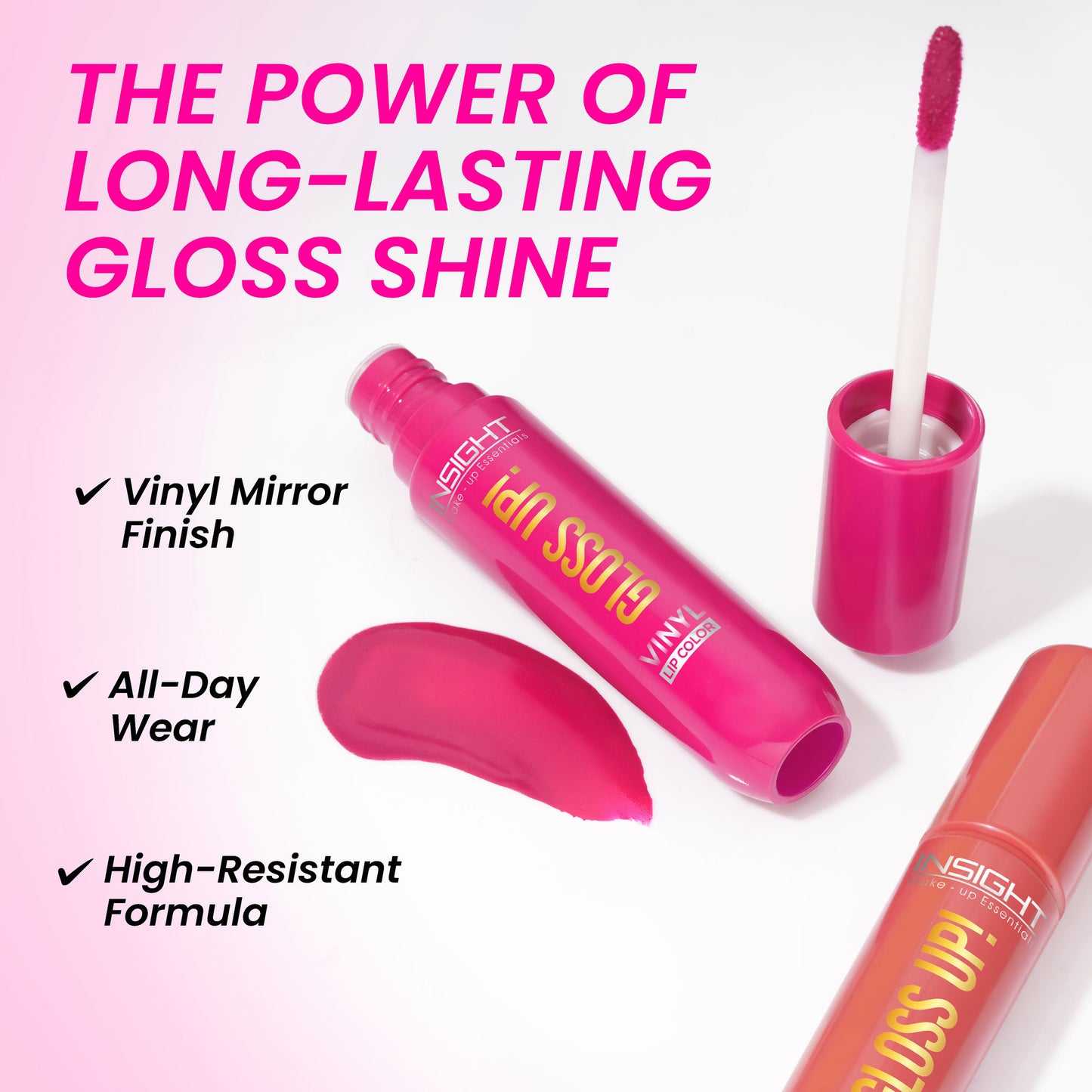 Insight Cosmetics Gloss Up Vinyl Lip Color - Scarlet Desire