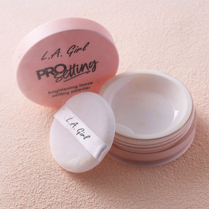 L.A. Girl Pro Setting Brightening Loose Setting Powder - Soft Pink