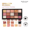 Makeup Revolution Reloaded Eyeshadow Palette-15 Smooth & Rich Shade-High Pay Off Formula - Affection
