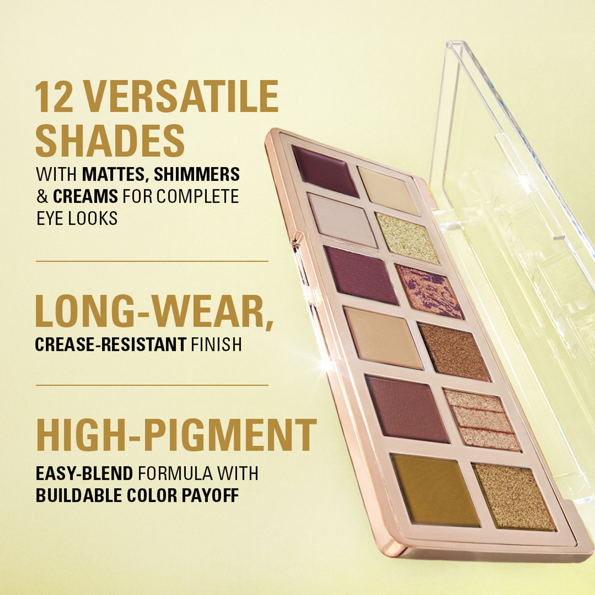 Makeup Revolution Eyeshadow Palette - The Eternal Icon Green