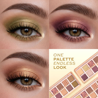 Makeup Revolution Eyeshadow Palette - The Eternal Icon Green