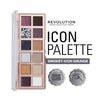 Makeup Revolution Eyeshadow Palette - The Smokey Icon Grunge