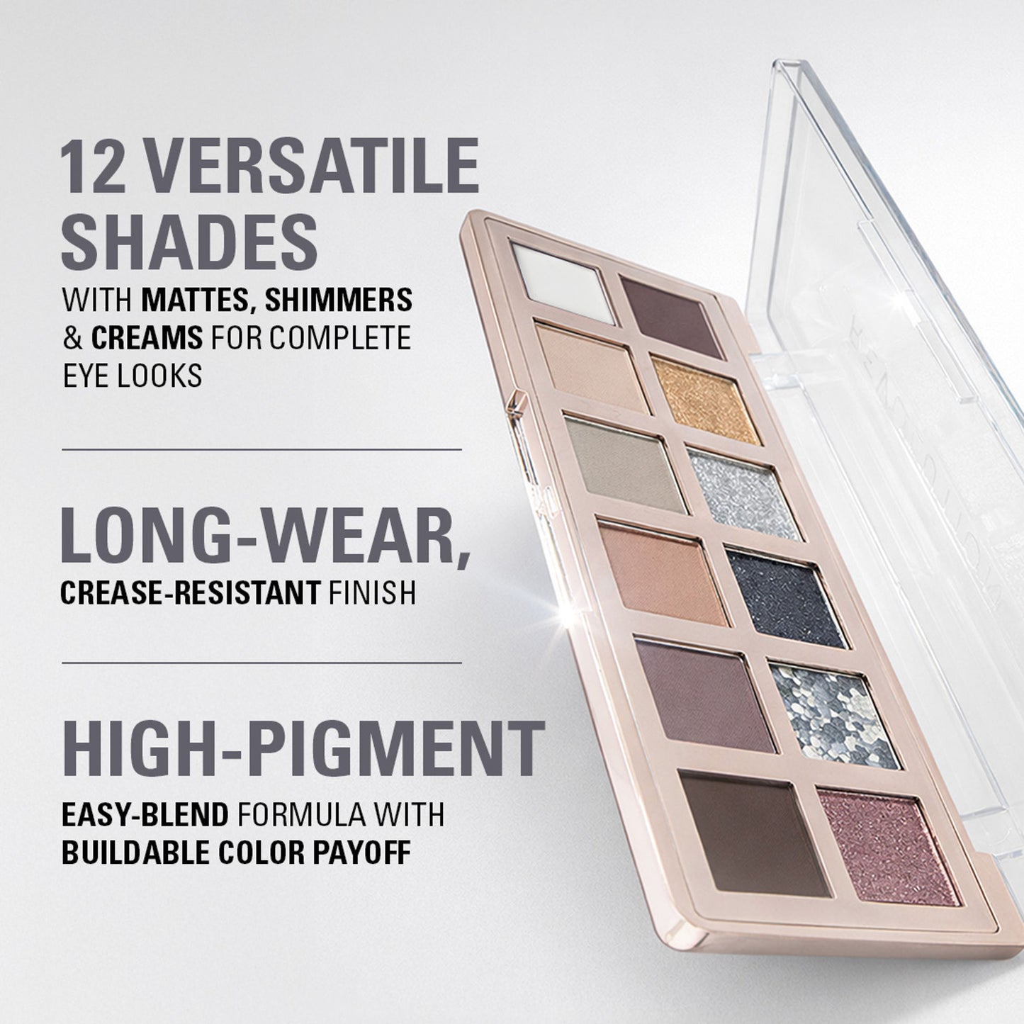 Makeup Revolution Eyeshadow Palette - The Smokey Icon Grunge