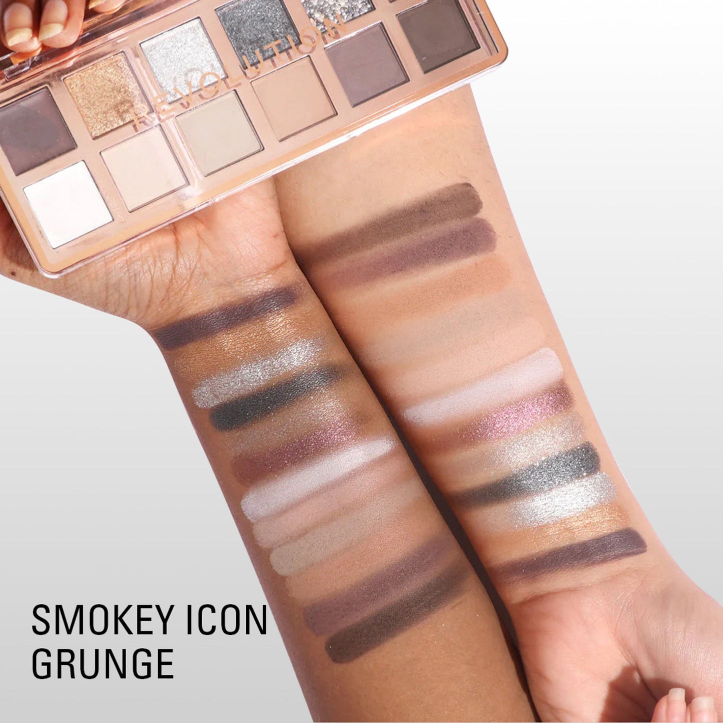 Makeup Revolution Eyeshadow Palette - The Smokey Icon Grunge