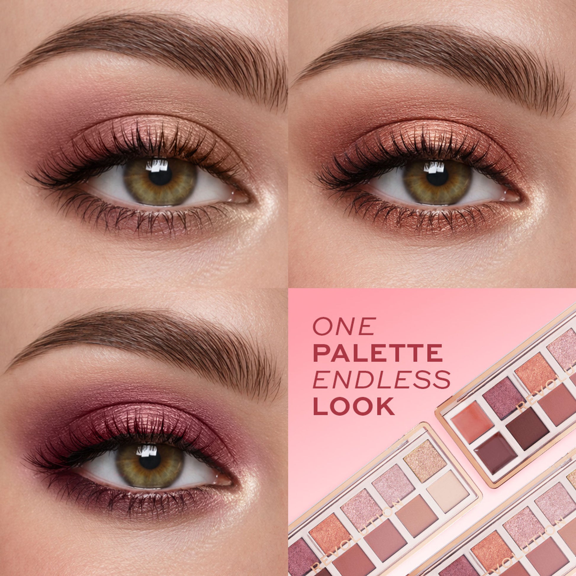 Makeup Revolution Eyeshadow Palette - True Icon Bronze
