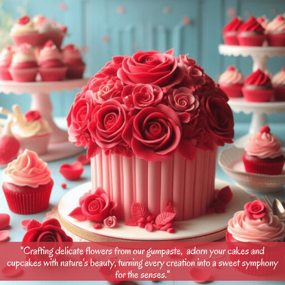 Confect Red | Edible Gum paste