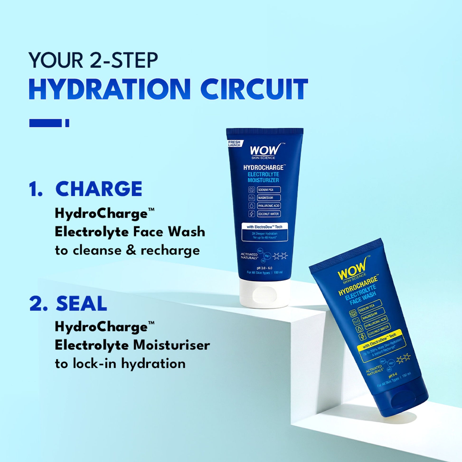 WOW Skin Science HydroCharge Electrolyte Moisturizer