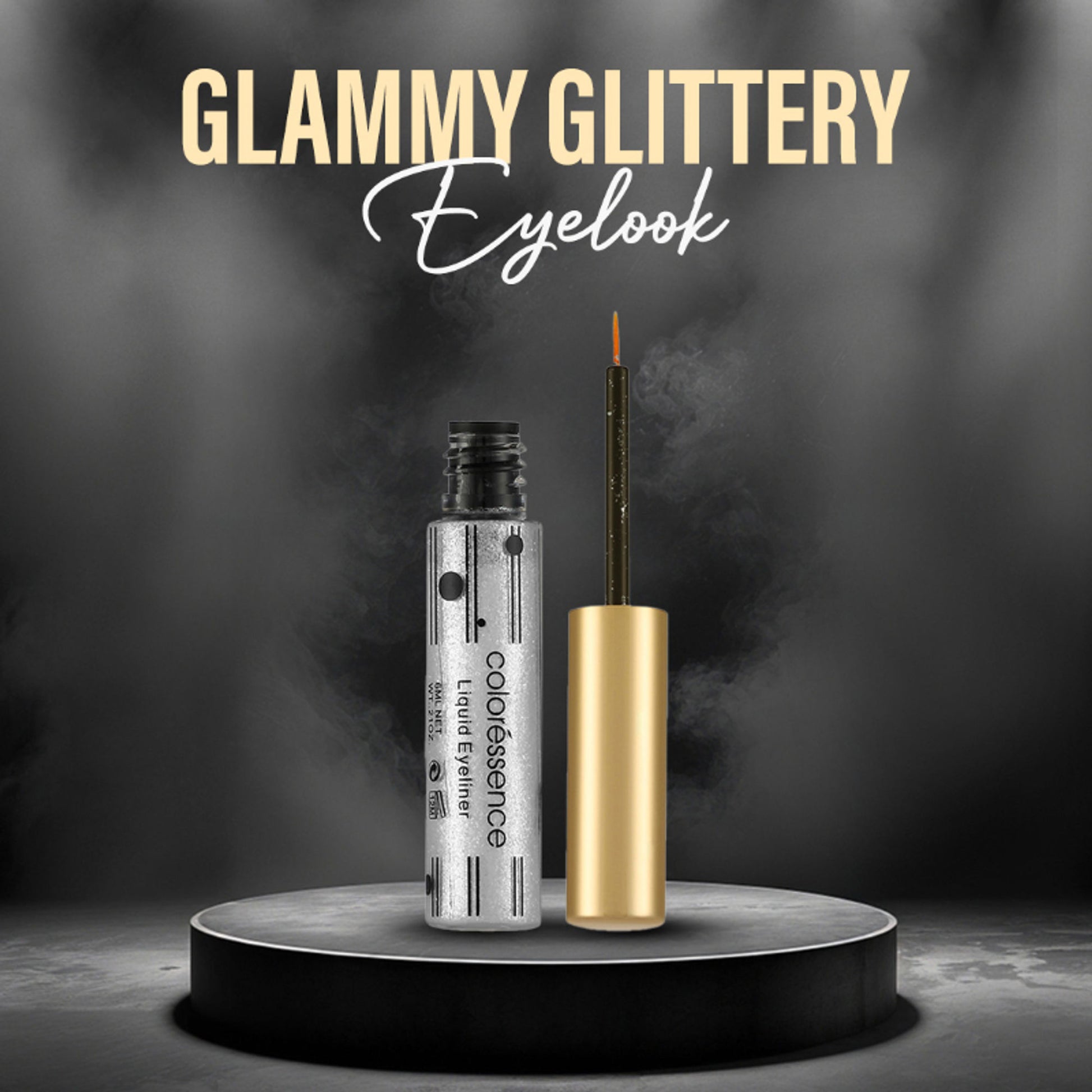 Coloressence Shimmer Gel Eye Liner - Silver