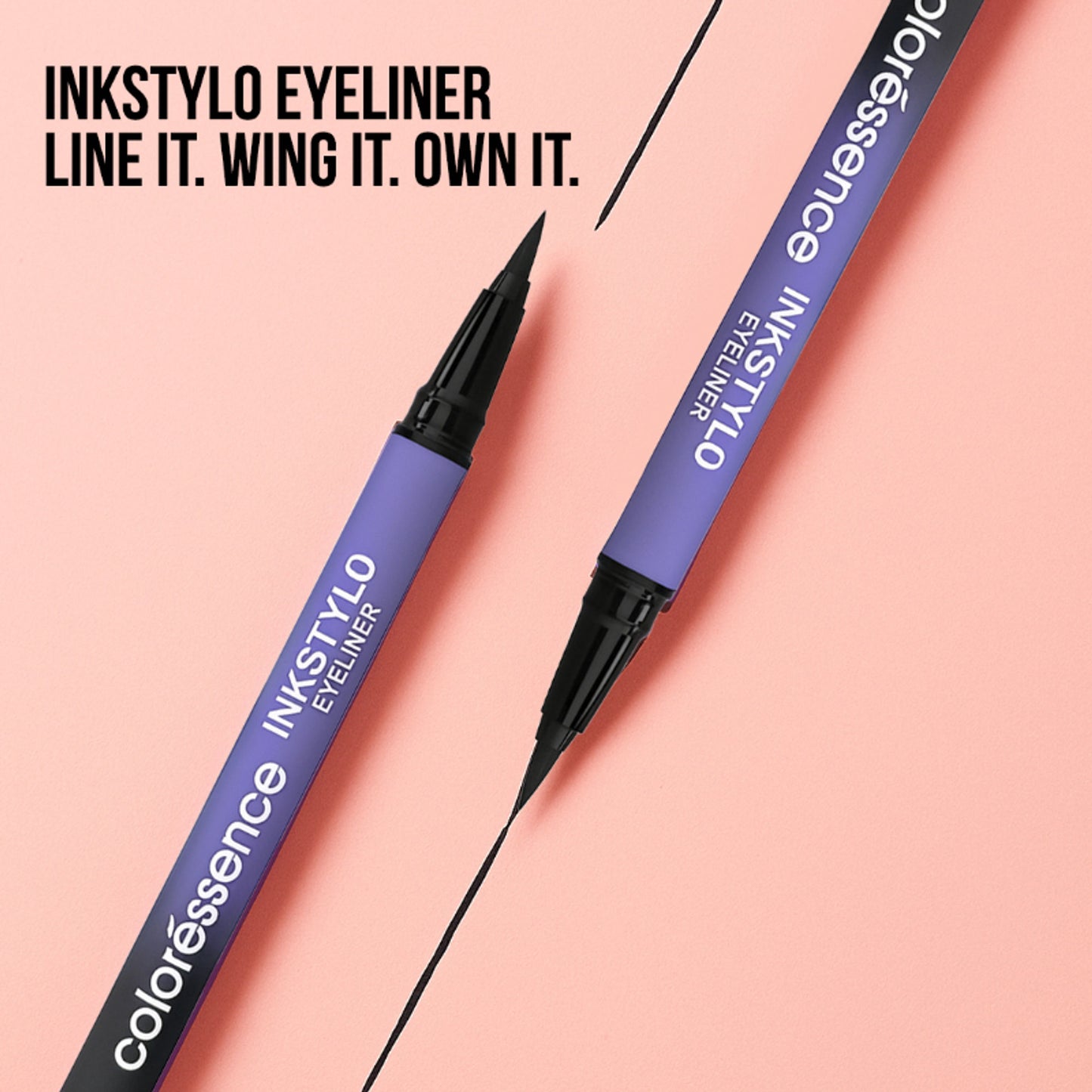 Coloressence Ink Stylo Eyeliner Pen - Black