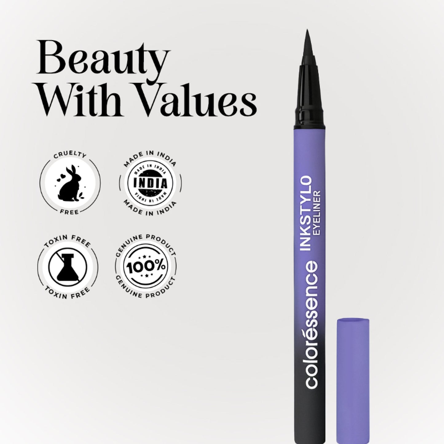 Coloressence Ink Stylo Eyeliner Pen - Black