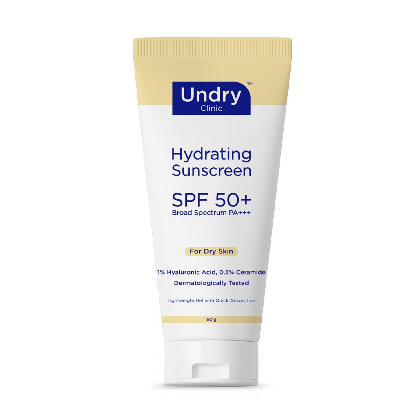 Undry Hydrating Sunscreen For Dry Skin SPF 50+ PA+++