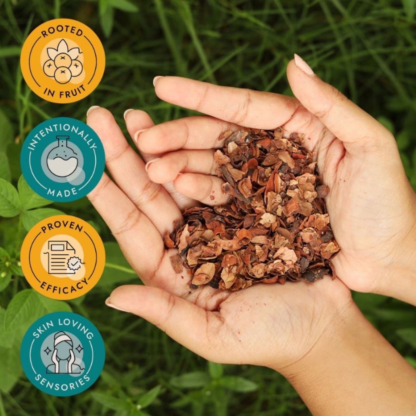 Uppeel Cocoa Shell Plush Dew Shower Gel - Smooths, Cleanses and Nourishes - Luxurious Cocoa Aroma