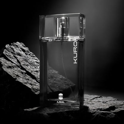 Ajmal Kuro Eau De Parfum Woody Fresh Long Lasting Fragrance Gift for Men