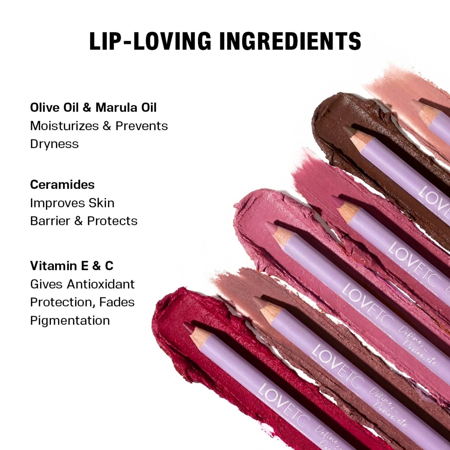 LOVETC Define Desire Etc Ultra-Smooth Longwear Lip Liner - Velour