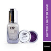 C2P Pro Sparkle Duo Glitter And Glue Kit - Violet Line