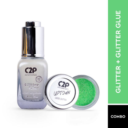 C2P Pro Sparkle Duo Glitter And Glue Kit - Choice