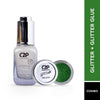 C2P Pro Sparkle Duo Glitter And Glue Kit - Dazzling Green