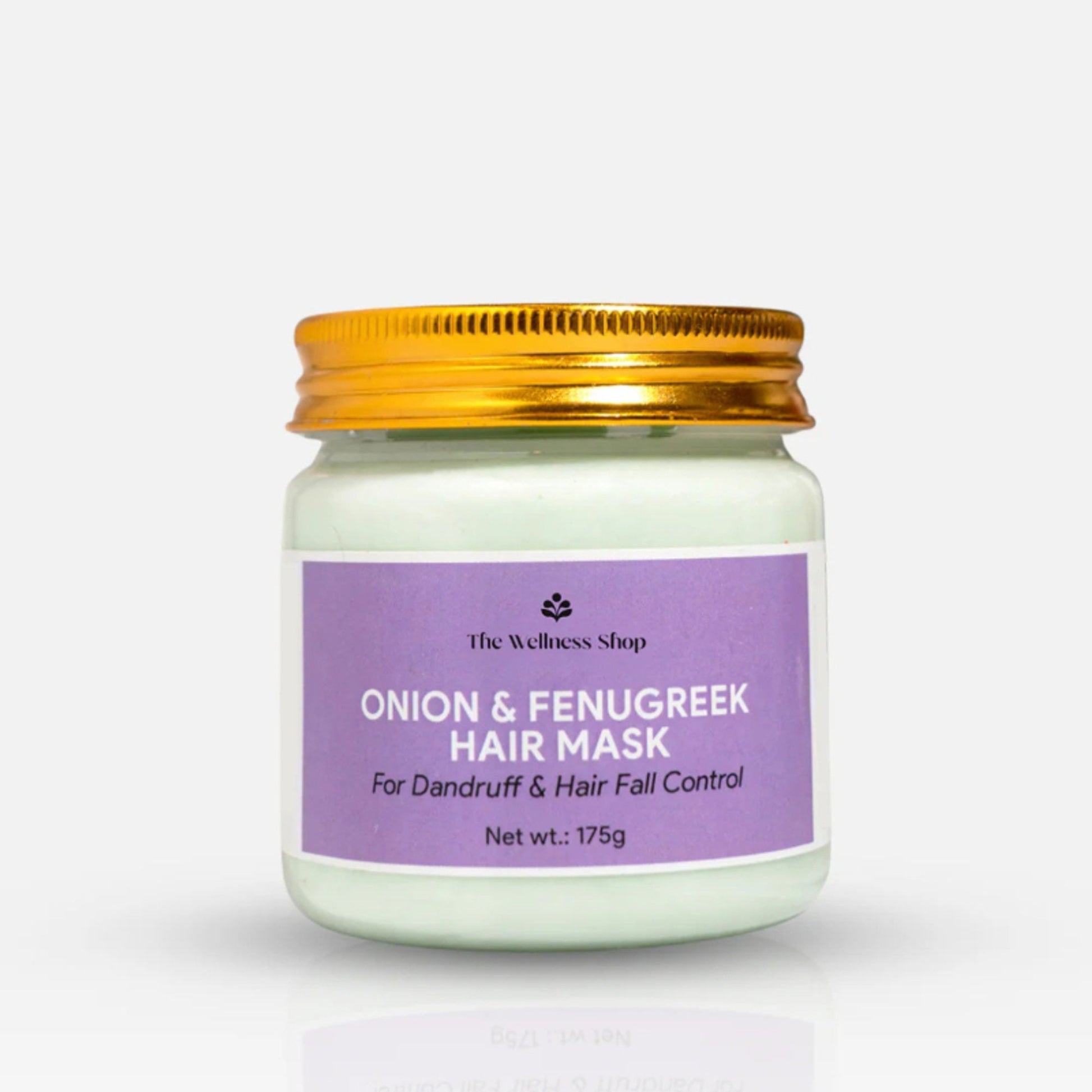 The Wellness Shop Natural Onion & Fenugreek (Methi) Hair Mask, Control Dandruff and Hair Fall