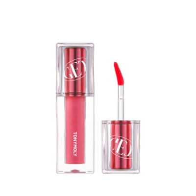 TONYMOLY Korean Get It Lip Tint Waterful Butter for a Moisture-rich Velvet Texture - 06 Peach Roll