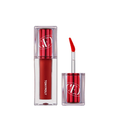TONYMOLY Korean Get It Lip Tint Waterful Butter for a Moisture-rich Velvet Texture - 07 Apple Pop