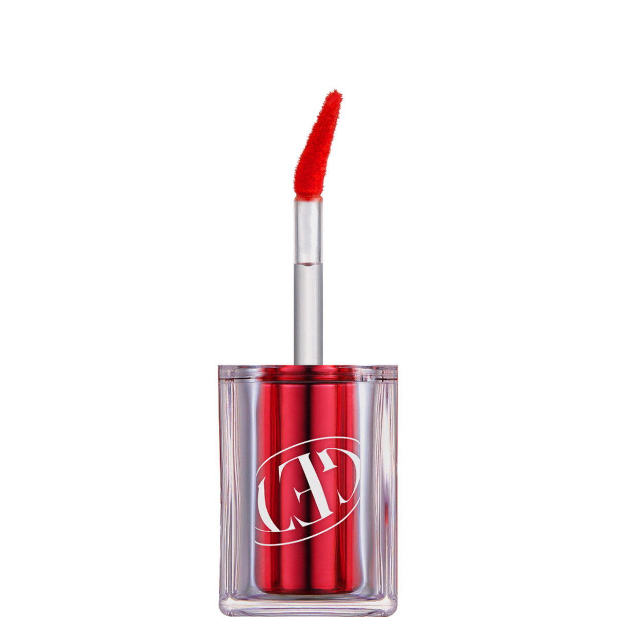 TONYMOLY Get It Lip Tint Waterful Butter in 07 Apple Pop, showing the moisture-rich velvet lip tint with a soft pink shade.