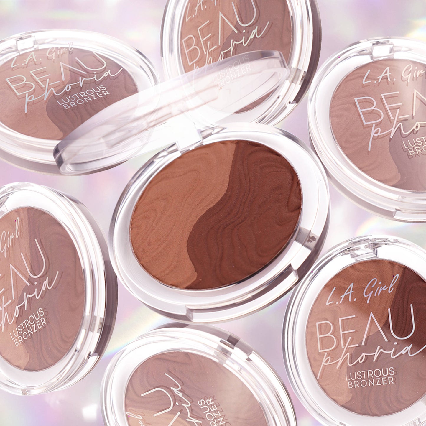 L.A. Girl Beau Phoria 1 Satin Bronzer Powder Palette