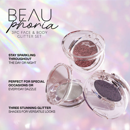 L.A. Girl Beau Phoria Glitter Topper Gift Set