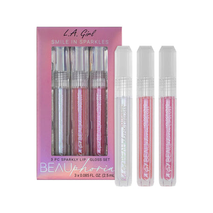 L.A. Girl Beau Phoria Holographic Lip Gloss Set