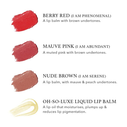 RAS Luxury Oils Tinted Lip Balm Miniature Set - Pack of 4
