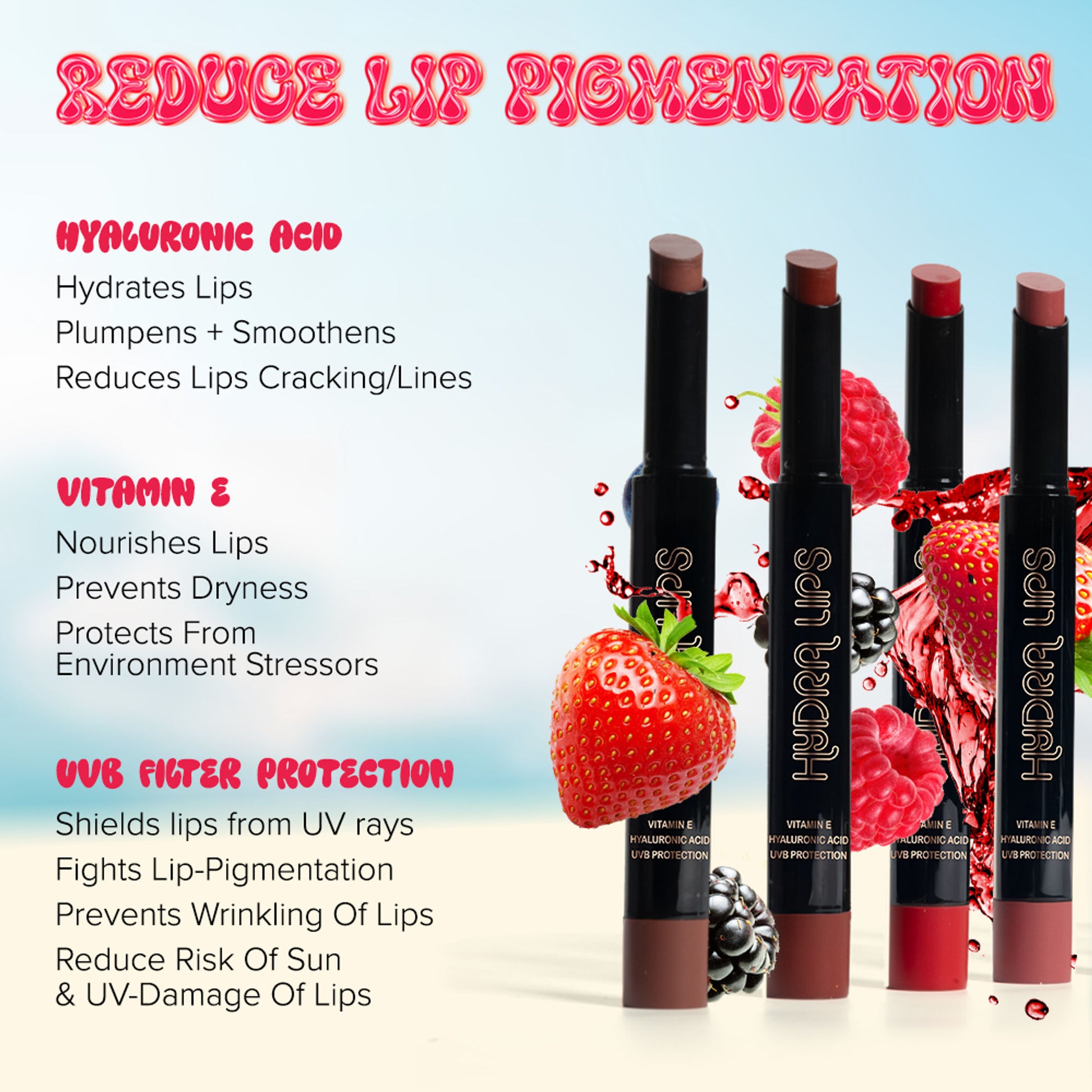 Daily Life Forever52 Hydra Lips Semi Matte Lipstick - Plumtastic-13
