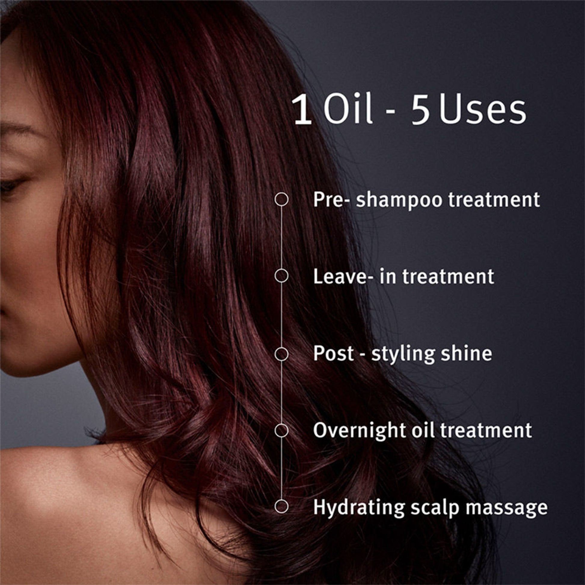 Aveda Nutriplenish Multi-Use Hair Oil for Dry & Frizzy Hair with Rosemary Extract