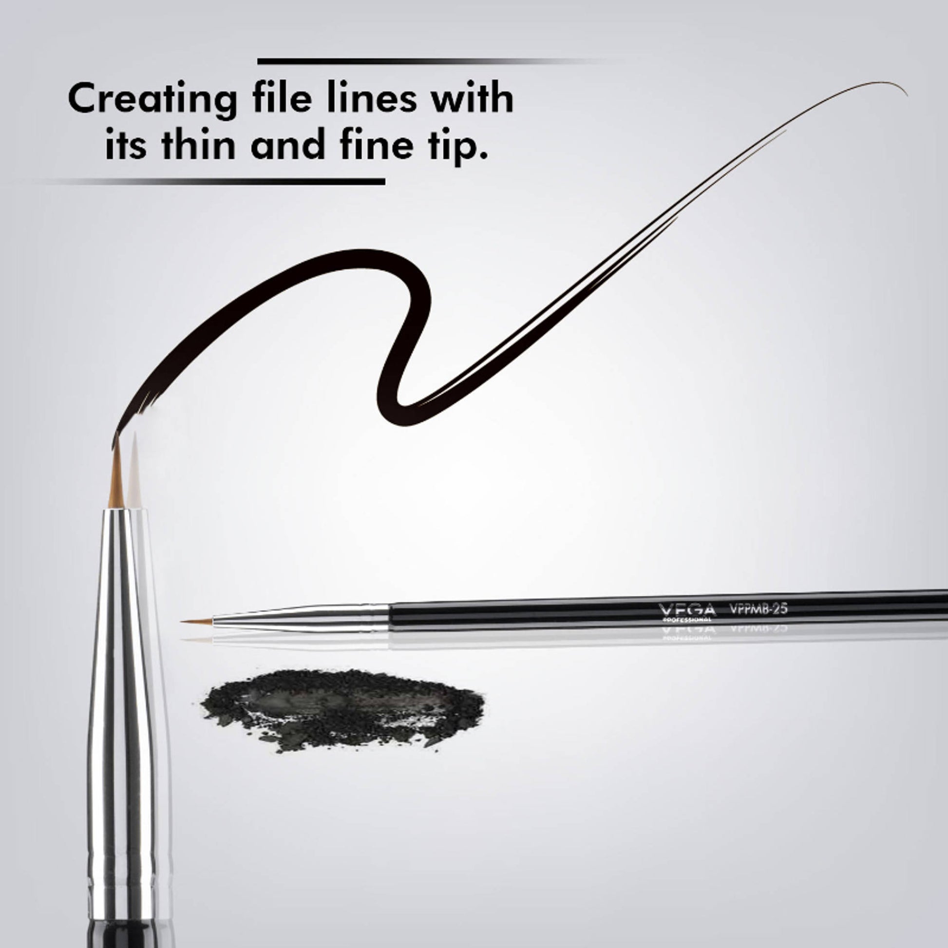 VEGA Professional Fine Liner Brush (VPPMB-25)