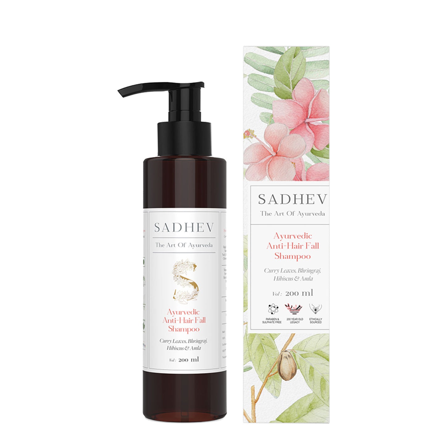 SADHEV Ayurvedic Anti-Hairfall Shampoo