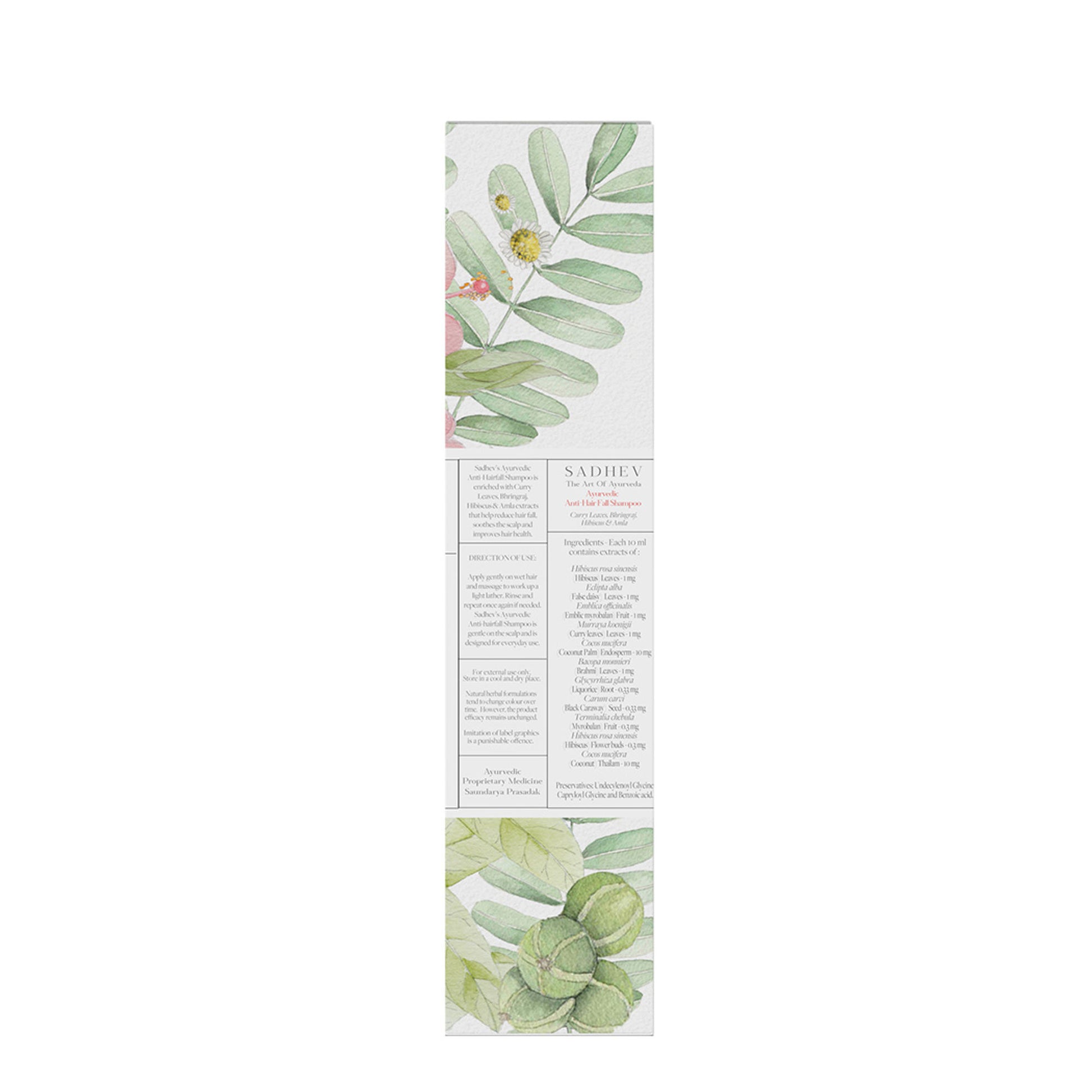 SADHEV Ayurvedic Anti-Hairfall Shampoo